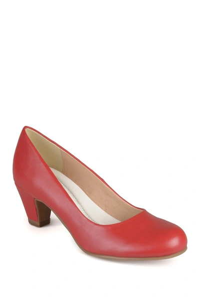 Journee Collection Journee Luu Pump In Red