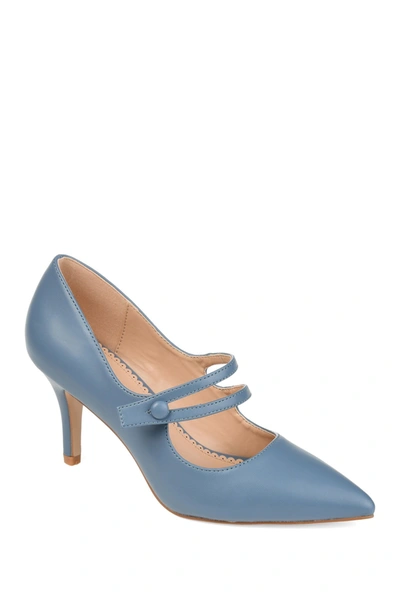 JOURNEE COLLECTION JOURNEE COLLECTION JOURNEE SIDNEY POINTED MARY JANE PUMP,052574717969