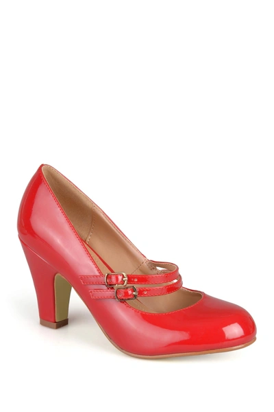 JOURNEE COLLECTION JOURNEE COLLECTION JOURNEE WENDY PATENT MARY JANE PUMP,870211012020