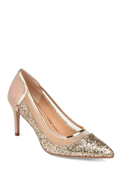 Journee Collection Journee Kalani Pump In Rose Gold
