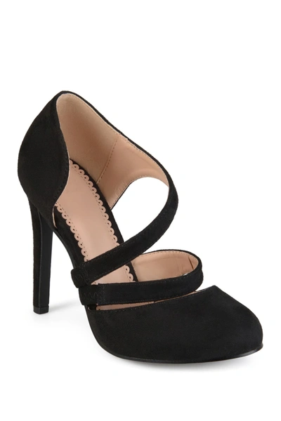 JOURNEE COLLECTION JOURNEE COLLECTION JOURNEE ZEERA DUAL STRAP PUMP,052574412529