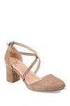 Journee Collection Journee Foster Pump In Taupe