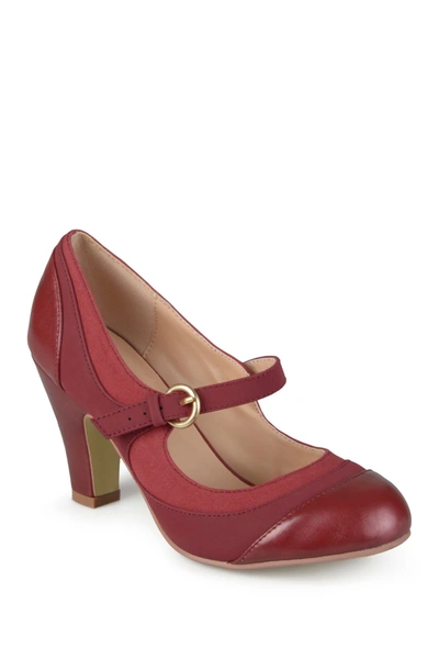 JOURNEE COLLECTION JOURNEE COLLECTION JOURNEE SIRI MARY JANE PUMP,052574669862