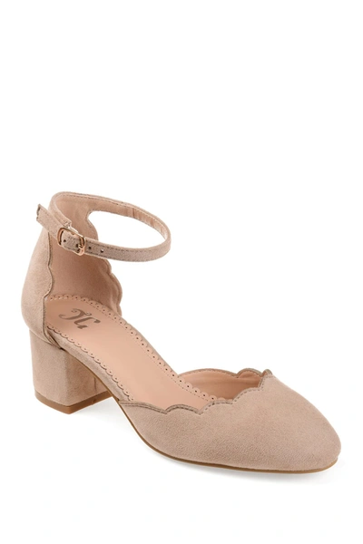 JOURNEE COLLECTION JOURNEE COLLECTION EDNA SCALLOP TRIM PUMP,052574509564