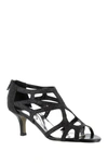 Easy Street Flattery Cage Pump In Blk Glitr