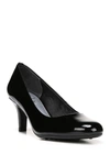 Lifestride Parigi Round Toe Slim Heel Pump In Black