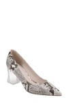 Marc Fisher Ltd Zala Block Heel Pump In Roccia Leather
