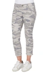 Democracy Ab Solution Camo Cropped Jeans In Sand