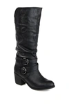 Journee Collection Journee Late Buckle Tall Boot In Black