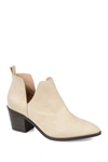 Journee Collection Journee Lola Patterned Ankle Bootie In Sand