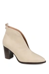 Journee Collection Women's Bellamy Block Heel Dress Booties In Stone