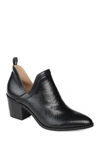 Journee Collection Terri Textured Bootie In Black