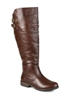 Journee Collection Tori Riding Boot In Brown