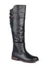 Journee Collection Tori Riding Boot In Black