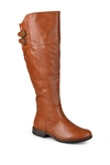 Journee Collection Journee Tori Riding Boot In Chestnut