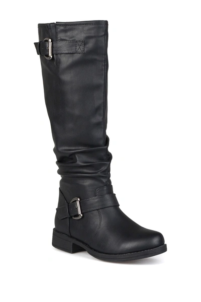 JOURNEE COLLECTION JOURNEE STORMY RIDING BOOT,870211017155