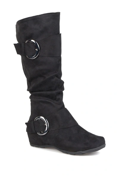 JOURNEE COLLECTION JOURNEE COLLECTION JOURNEE JESTER SIDE BUCKLE TALL BOOT,870211004605