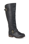 Journee Collection Spokane Riding Boot In Black