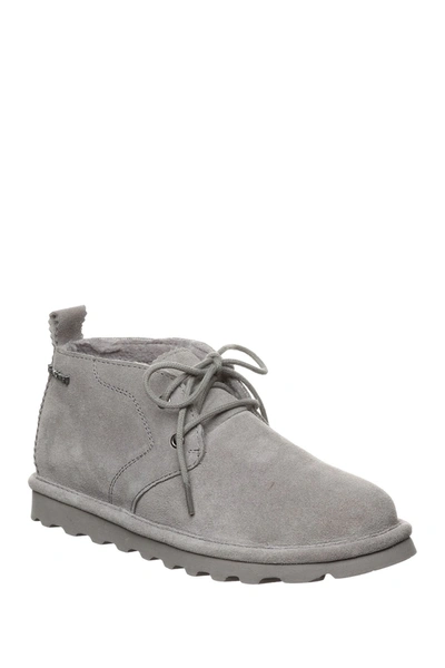 BEARPAW BEARPAW SKYE GENUINE SHEARLING LINED SUEDE CHUKKA BOOT,889918567894