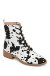Journee Collection Vienna Combat Boot In Animal