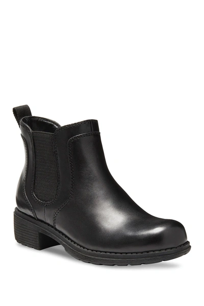 Eastland Double Up Leather Chelsea Boot In Black