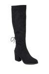 Journee Collection Leeda Extra Wide Calf Boot In Black