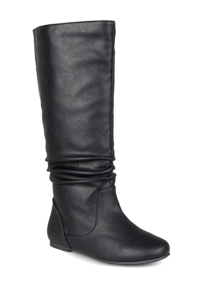 JOURNEE COLLECTION JOURNEE COLLECTION JOURNEE JAYNE RUCHED TALL BOOT,052574676068