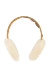 Ugg Genuine Shearling Single U Ear Muffs In Chestnut