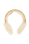 Ugg Genuine Dyed Shearling Single U Ear Muffs In Chestnut