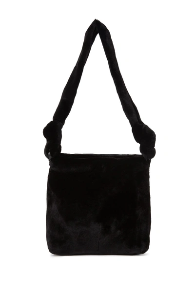 The Row Knotted Shoulder Strap Bag In Black