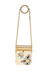 VALENTINO GARAVANI FLORAL MINAUDIERE CHARM,8056097341511