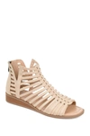 Journee Collection Delilah Wedge Sandal In Nude