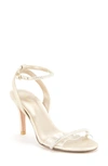 PELLE MODA ROSELI EMBELLISHED CLEAR STRAP SANDAL,784239240689