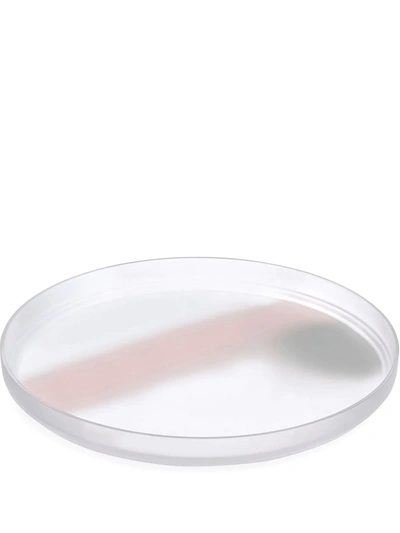 Nude Pigmento Serving Dish, 13.75" In Pink, Gray