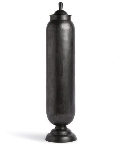 Mad Et Len Gustave Matte Vase In Black