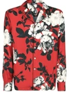 DOLCE & GABBANA FLORAL-PRINT SHIRT