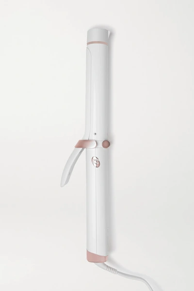 T3 Curl Id 1.25-inch Ceramic Curling Iron - Us 2-pin Plug In White