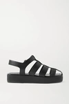 PORTE & PAIRE LEATHER SANDALS