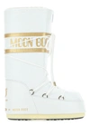 MOON BOOT WHITE LEATHER CLASSIC 50° BOOTS  ND MOON BOOT DONNA 3538