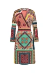 ETRO PRINTED SILK DRESS ND ETRO DONNA 42