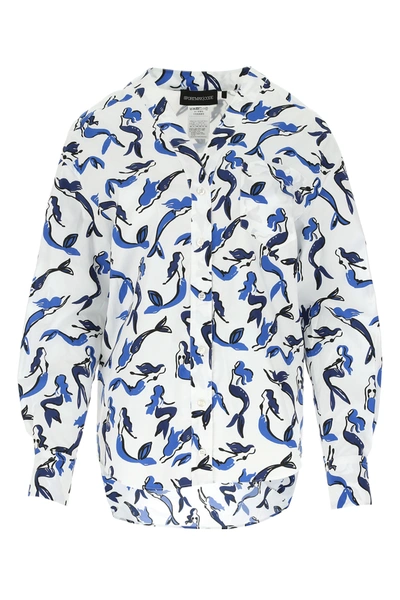 Max Mara Printed Poplin Oversize Otello Shirt  Nd  Donna 42