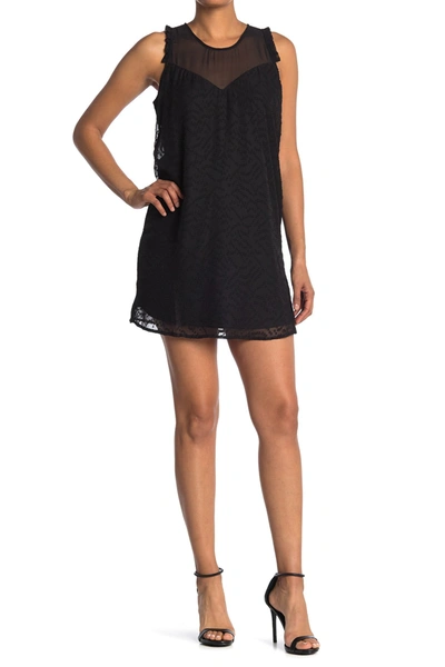 19 Cooper Sleeveless Mini Dress In Black