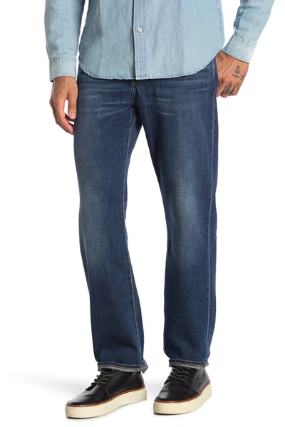 7 For All Mankind Straight Leg Slim Fit Jeans In No Limit