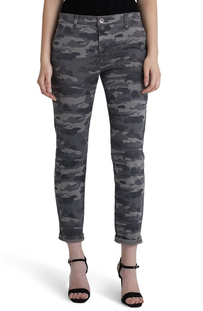 Ag Caden Camo Twill Trousers In Saltwater Camo Smokey Embers