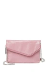 Hobo Daria Leather Crossbody Clutch In Lilac