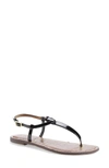 Sam Edelman Gigi Sandal In Black Patent