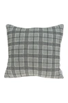 Parkland Collection Qincy Transitional Pillow In Grey