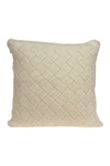 Parkland Collection Caden Transitional Pillow In Beige