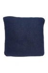 Parkland Collection Manni Transitional Pillow In Blue