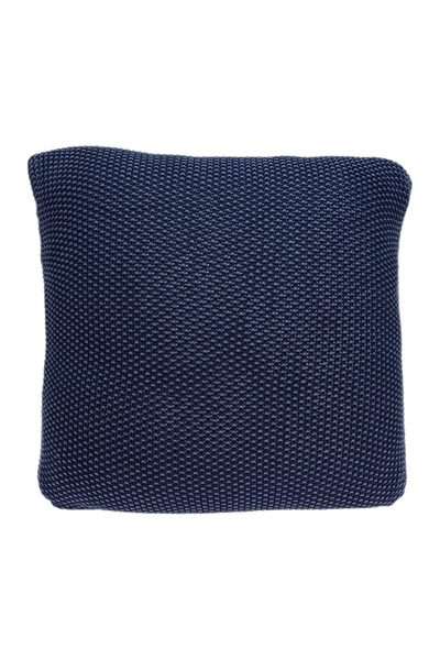Parkland Collection Manni Transitional Pillow In Blue